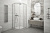 Душевое ограждение Classic Grey 80*80  Стекло прозрачное, без поддона